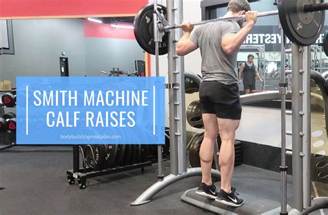 smith machine calf raises shock  calves   gains