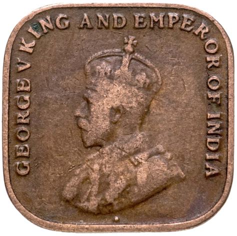 Монета стрейтс Сетлментс 1 цент (cent) 1920 стоимостью 354 руб.