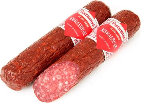 Колбаса сырокопченая Россиянка Юбилейная - «Не особо вкусная,есть ...