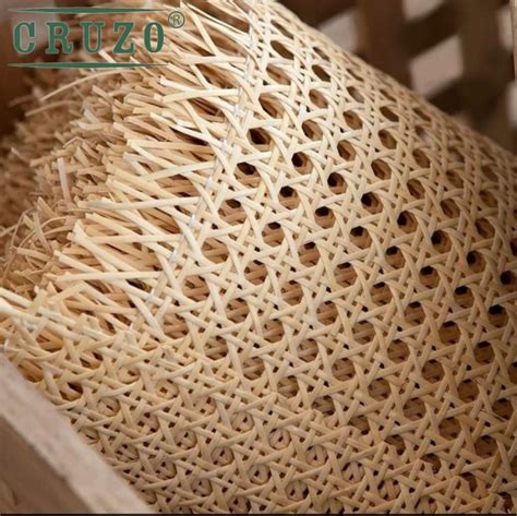 Ротанговая сетка, плетеное полотно из коры натурального ротанга CRUZO ...