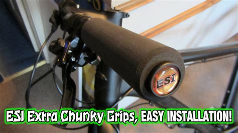 ESI grips (Extra Chunky) how to install, the easy way! Part 1. - YouTube