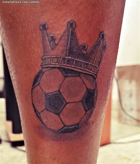 tatuaje de balones futbol deportes