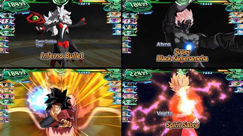 Best Super Attack/Skills(Free Update 4 Included) - SDBH: World Mission ...