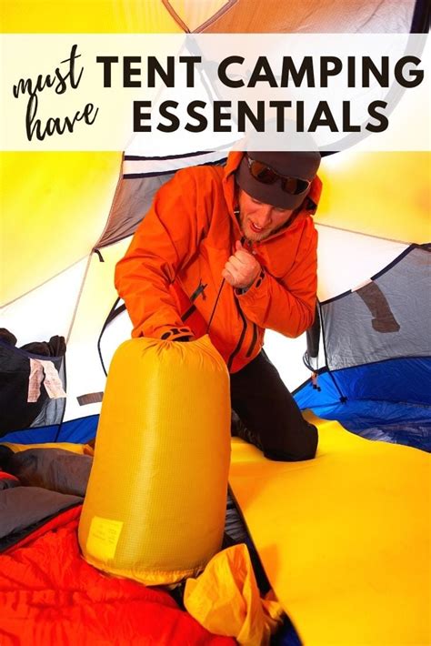 Must Have Tent Camping Essentials » Campfire Foodie