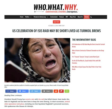 ZUMA’s Carol Guzy FEATURED on Who.What.Why.org | ZUMAland.com