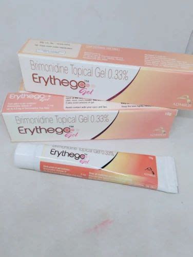 Brimonidine Topical Gel 0.33, Packaging Size: 15 ml at Rs 360/piece in ...