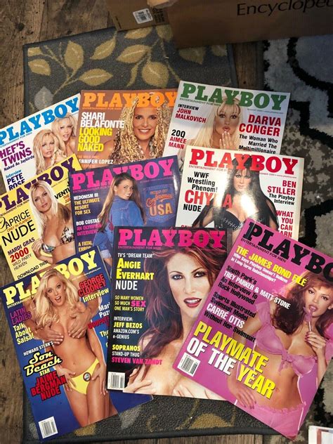 Playboy Magazine 2000 Chyna Angie Everhart Caprice Heffner's Twins
