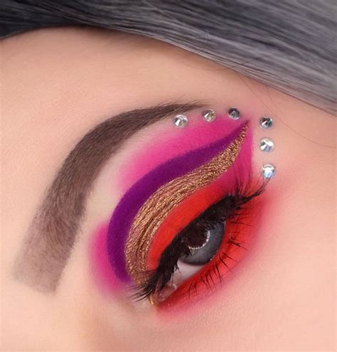 Цветной макияж | Colour makeup