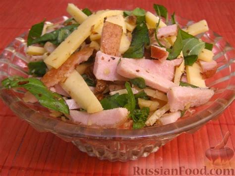 Рецепт: Салат "Мужской завтрак" на RussianFood.com