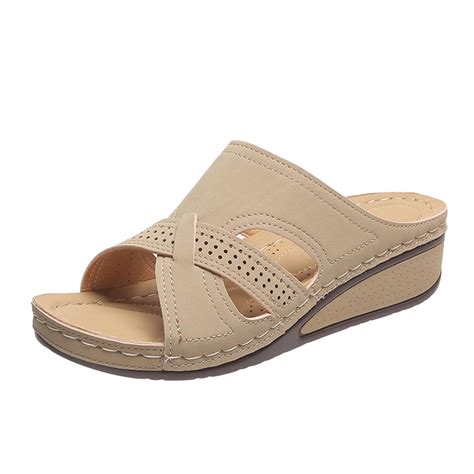 wedge heel sandals for women 4