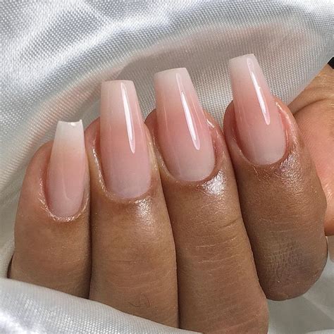 Fotos De Unha Em Gel Bailarina - Unha de gel natural bailarina | Unhas formatos bailarinas, Unhas ...