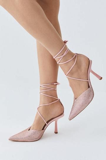 Blush Pink Wedding Shoes | Karen Millen UK