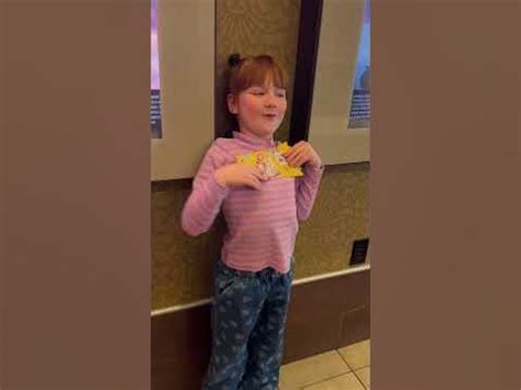 Adley's GOLDEN bow TiE!! A for Adley scores the ultimate golden ticket ...