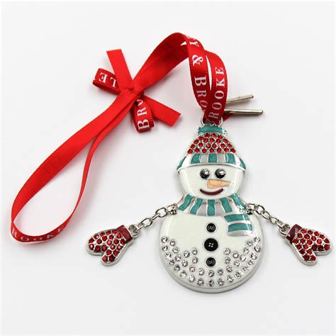 Метална украса за Коледа, Bailey & Brooke - Весела Коледа!, многоцветна