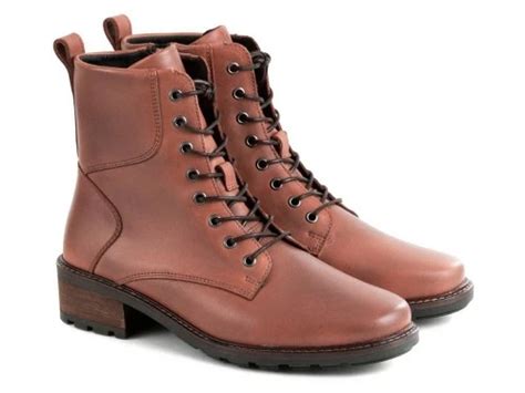 Женские высокие ботинки на шнуровке Kinga Stiefel коричневые | Заказать ...