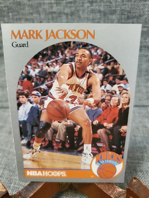 1990-91 Hoops Mark Jackson Basketball Card #205 (2) Menendez Brothers