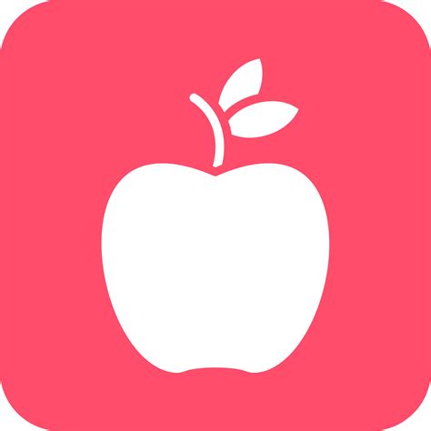 Apple Icon Style 13372009 Vector Art at Vecteezy