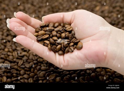 hand hands coffee Stock Photo - Alamy