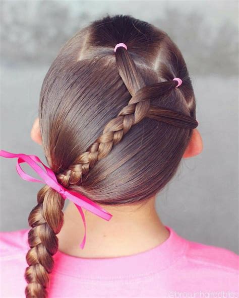 Penteado Infantil Simples Para Escola Cabelo Curto - Penteados Simples Infantil Para Escola