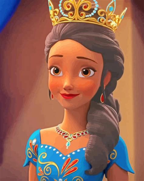 Queen Elena Of Avalor Paint By Numbers - Paintings by Numbers