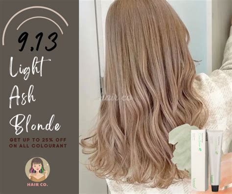 9.13 Light Ash Blonde Hair Color 100ml | Lazada PH