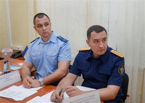 Заместитель прокурора республики Андрей Кулагин совместно с ...