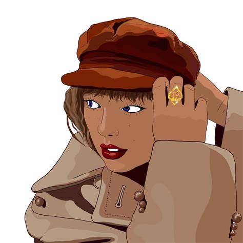 Digital portrait of Taylor Swift. I did this on my phone, hopefully I