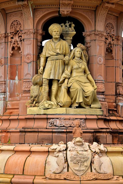 Doulton Fountain at Glasgow Green in Glasgow, Scotland - Encircle Photos