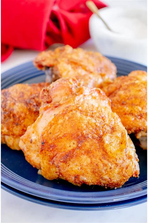 baked chicken thighs cut up 1