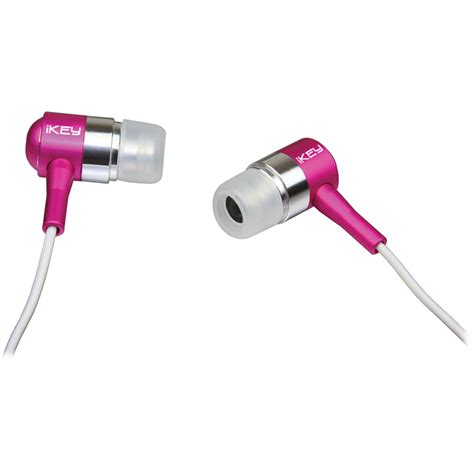 ikey audio ed  eardrumz  ear headphones pink ed  pnk