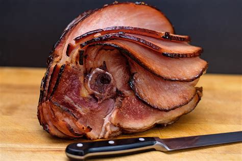 sweet  spicy glazed ham  kitchen wife