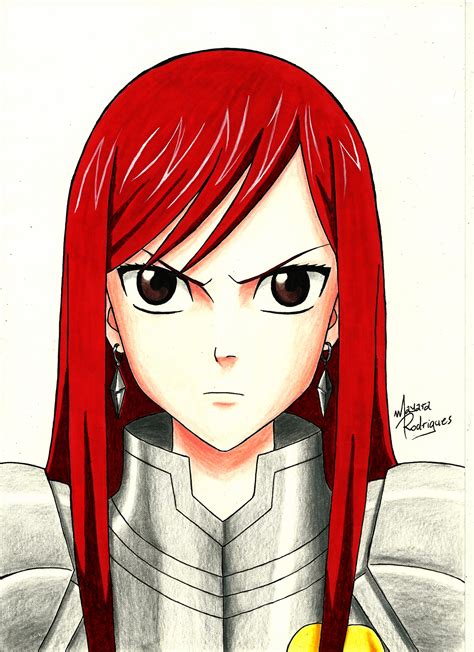 Erza Scarlet Bikini Art | My XXX Hot Girl