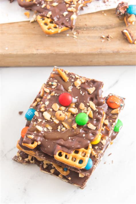 Indulge in Sweet & Salty Perfection With Our Chocolate Pretzel Bark Recipe