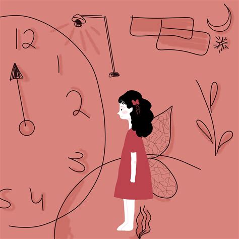 girl red time royalty  stock illustration image pixabay