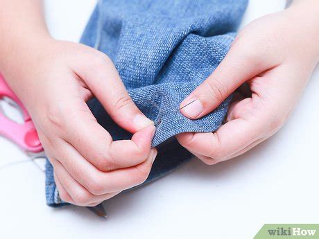 Costurar Ou Remendar Tecido Rasgado - 3 Formas de Reparar um Jeans Rasgado - wikiHow