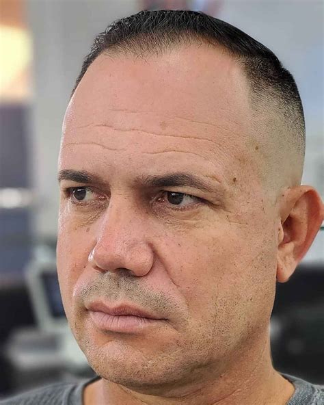 This modern crew cut variation is a secret for thin hair 9