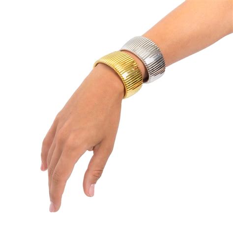golden cuff  white gold carlo weingrill  shop custom italian