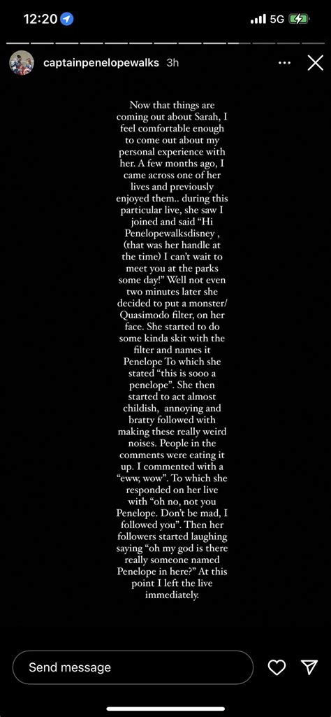 CaptainPenelopeWalks on Sarahtonin : r/DisneyInfluencers