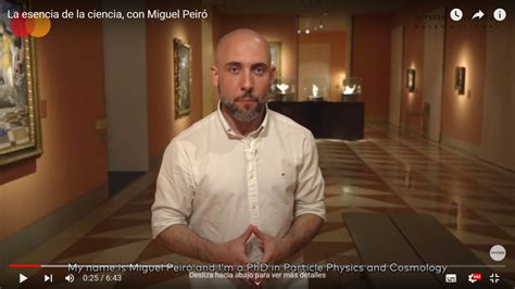 La esencia de la ciencia, con Miguel Peiró | Museo Nacional Thyssen