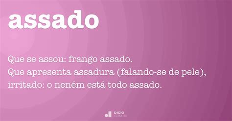 Como Se Escreve Assado
