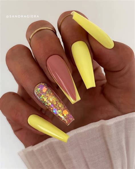 coffin unique nail designs 5