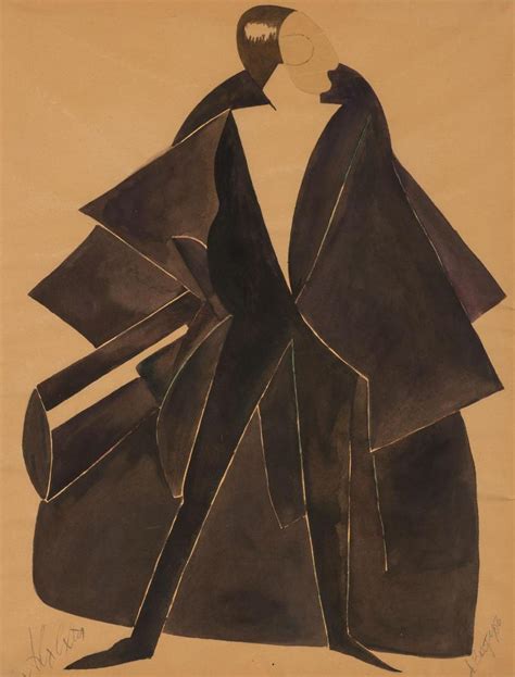 fashion Aleksandra Aleksandrovna Ekster (1882 - 1949) design - Flashbak