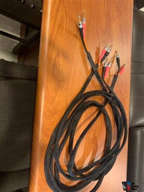 Belden 9497 Double Braided Run Speaker Cables 8 ft pair For Sale - US ...