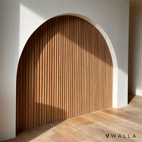 exquisite fluted panel wall   stylish accent deco studio wall
