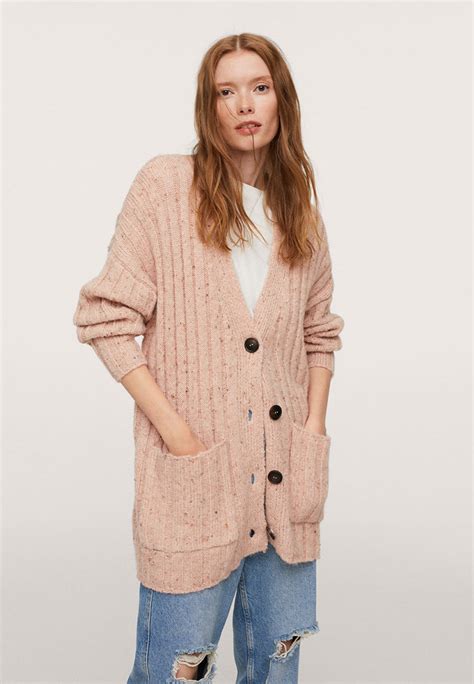 Кардиган Mango PHARRELL, цвет: розовый, RTLAAY723201 — купить в ...