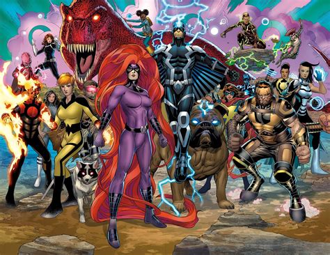 Comic Frontline: Marvel New Look: Inhumans Prime #1 - The Future Of ...