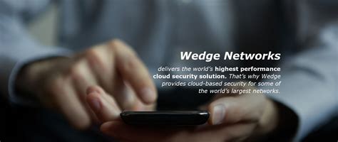 wedge networks  wedge