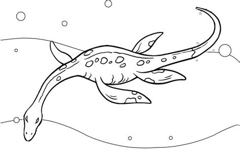 Plesiosaurus Coloring Pages for the Dinosaur Lover - Coloring Pages