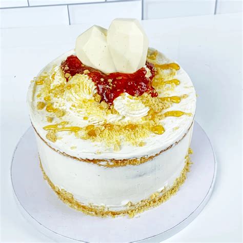 Lemon Berry Honey Butter Crunch Cake — The Station Bakery