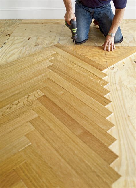 Engineered Wood Flooring Installation Pattern